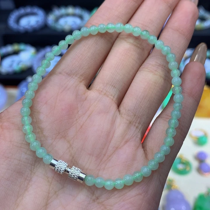 翡翠未镶嵌手链翡翠4