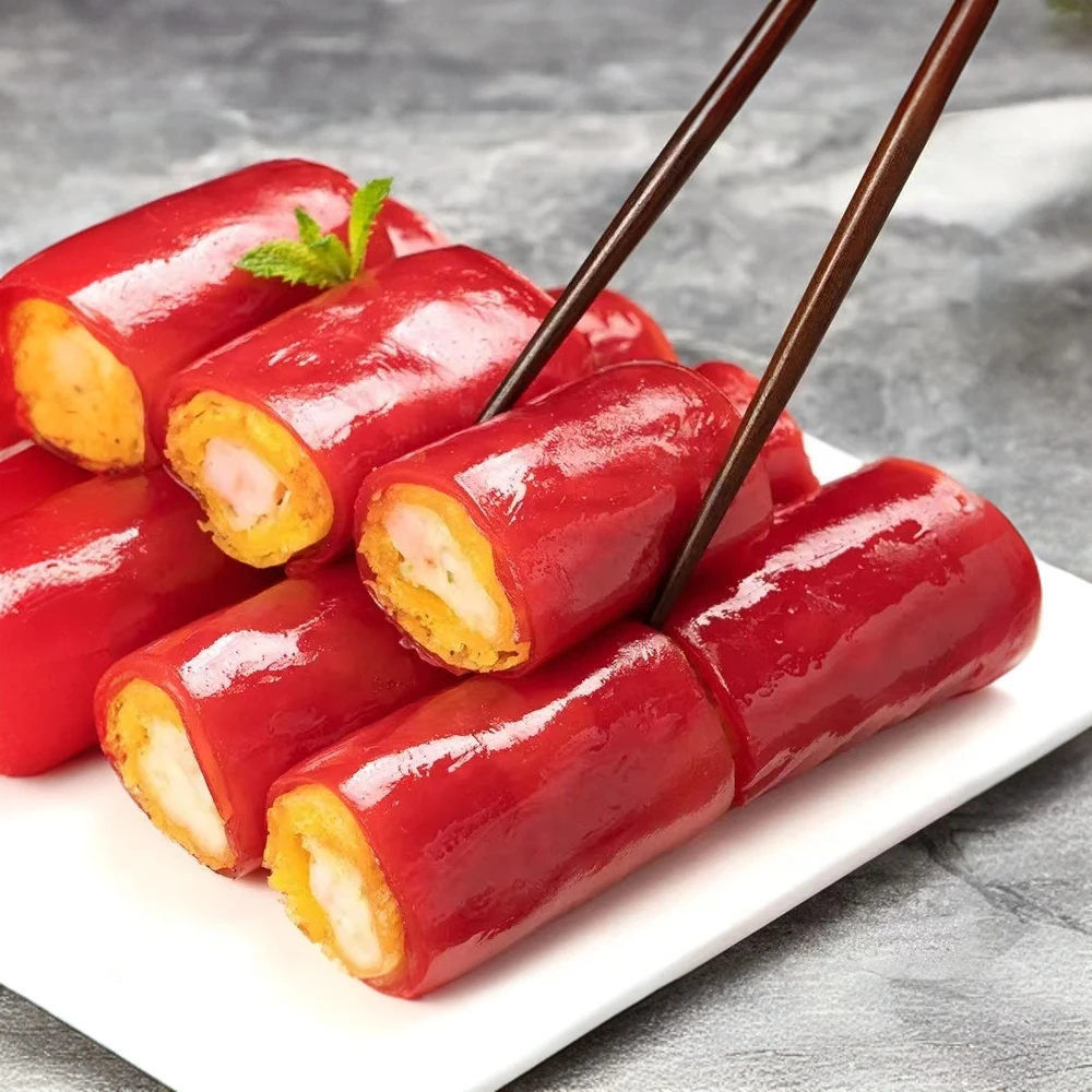 粤味婆红米肠广式茶点包子早餐营养食品小学生广东正宗虾饺