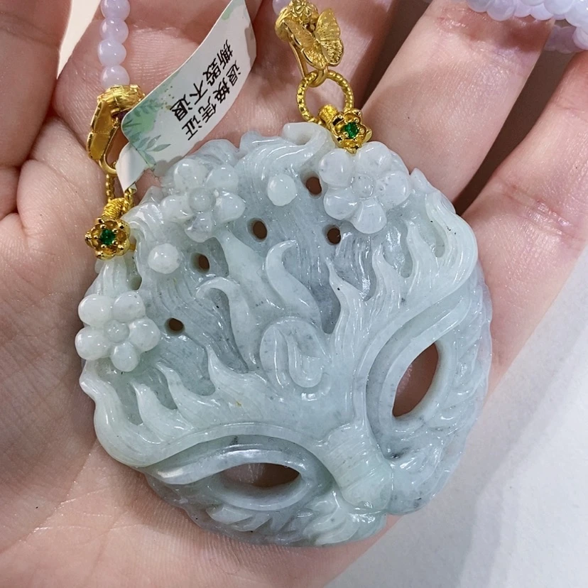 【闪购商品】翡翠未镶嵌颈饰吊坠