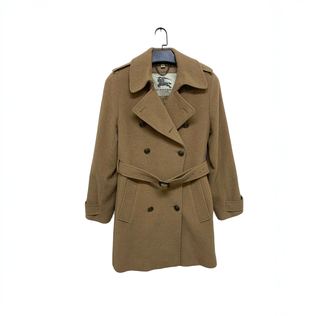 99新 BURBERRY/博柏利 海囤 巴宝莉大衣UK12/lu77985