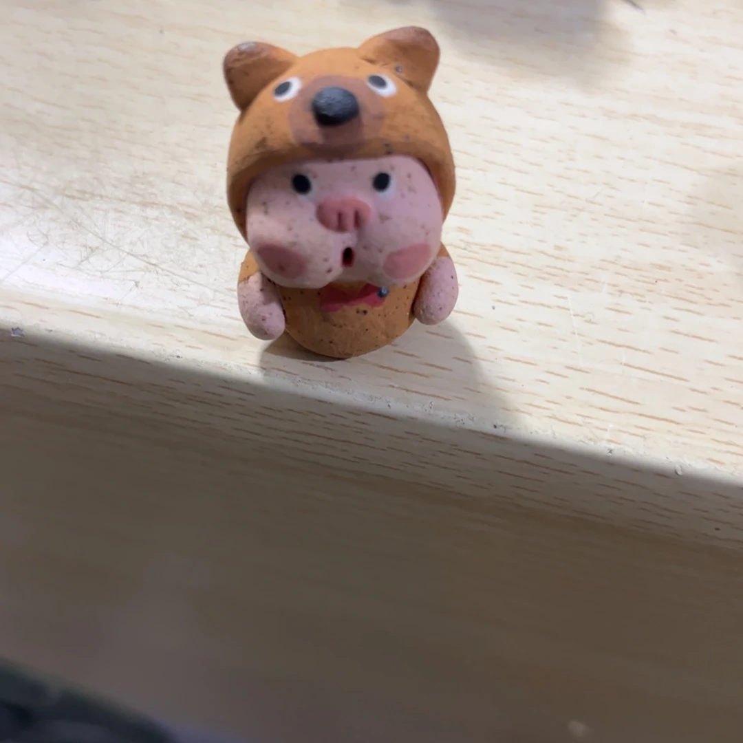 泥塑古镇炻陶花盆
