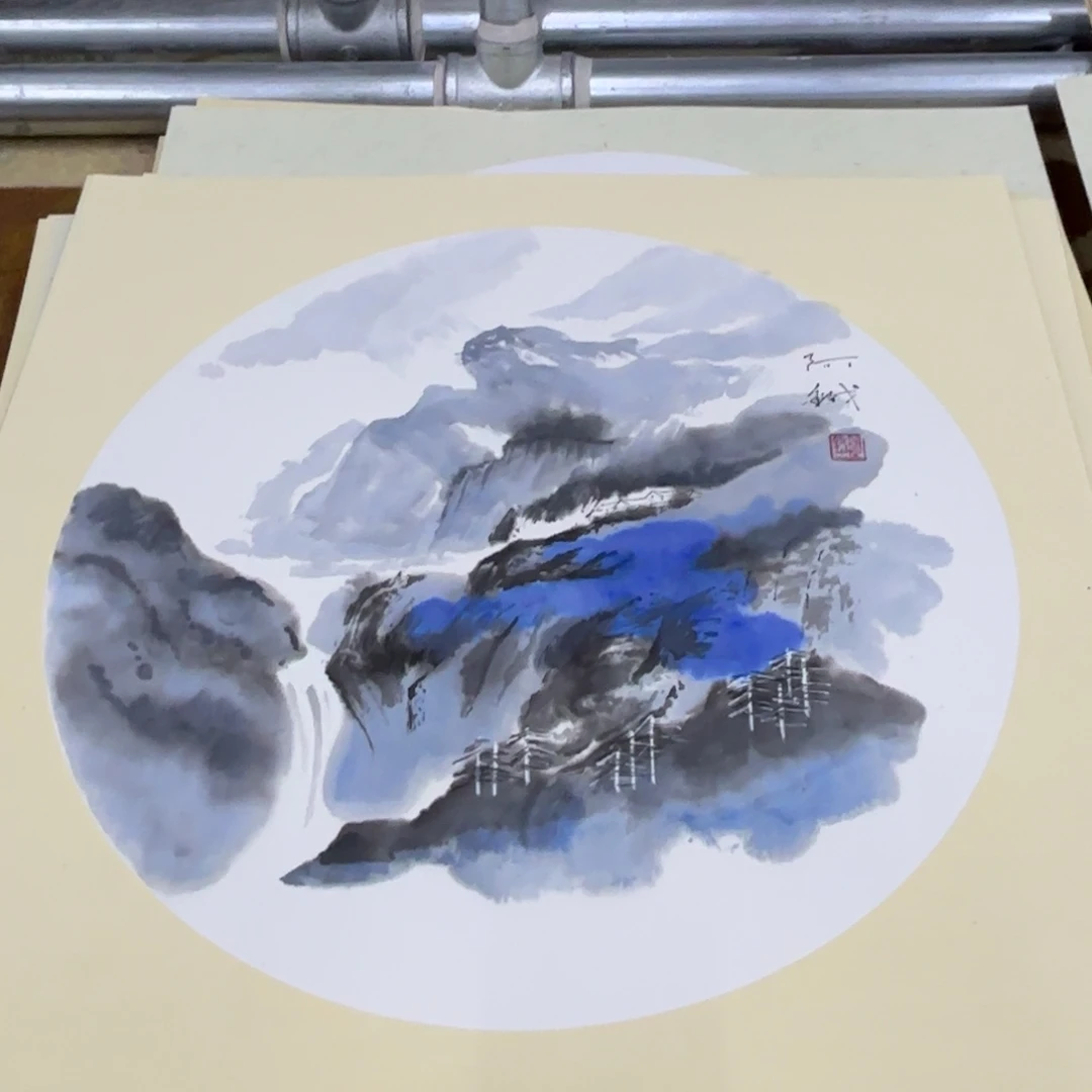 国画赵铁老师作品刘