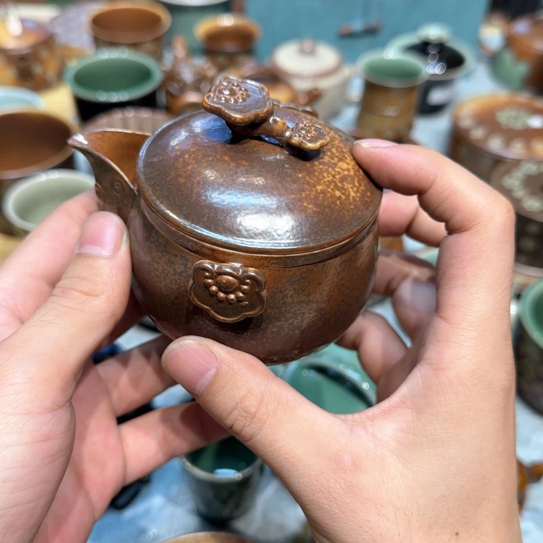 小金茶具青瓷茶器