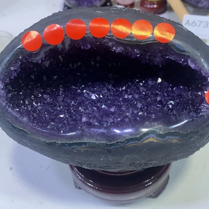 未镶嵌大型摆件（非配饰）水晶3173钱袋子