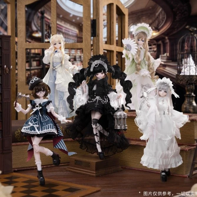 【小野代拆】正版米甜羽雾之诗系列BJD盲盒可动人偶