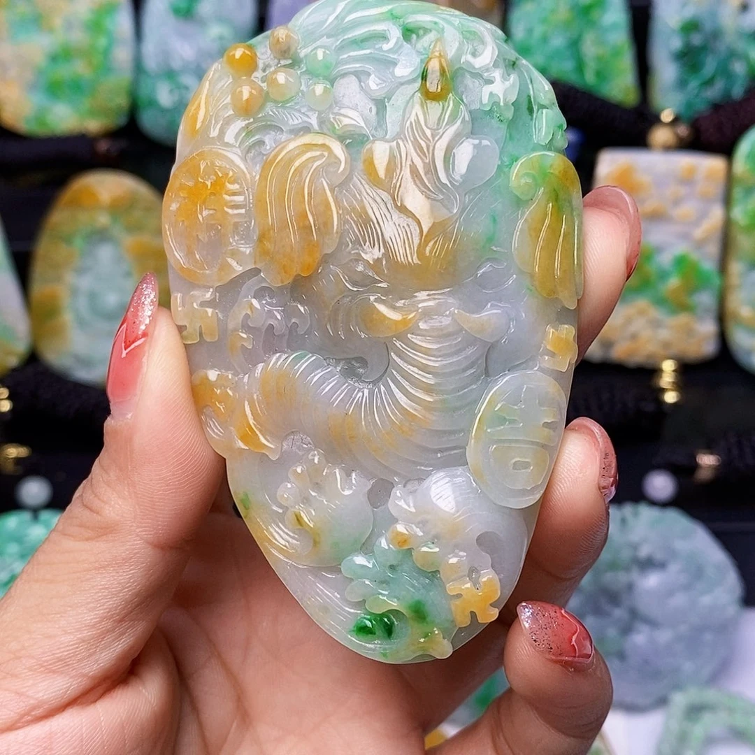 定制翡翠未镶嵌翡翠A货一物一证