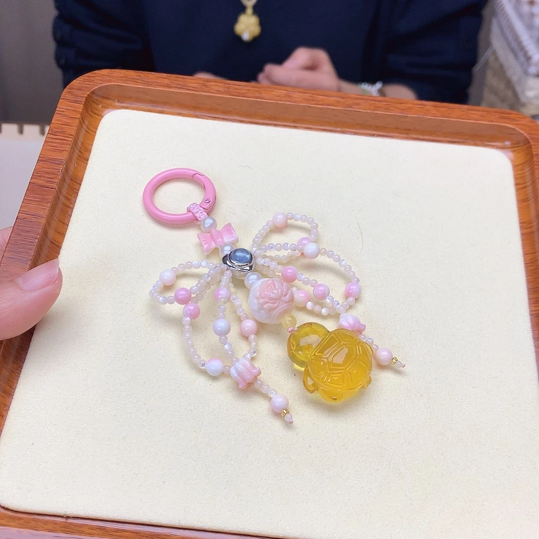 琥珀吊坠(不含链)未镶嵌小*菡
