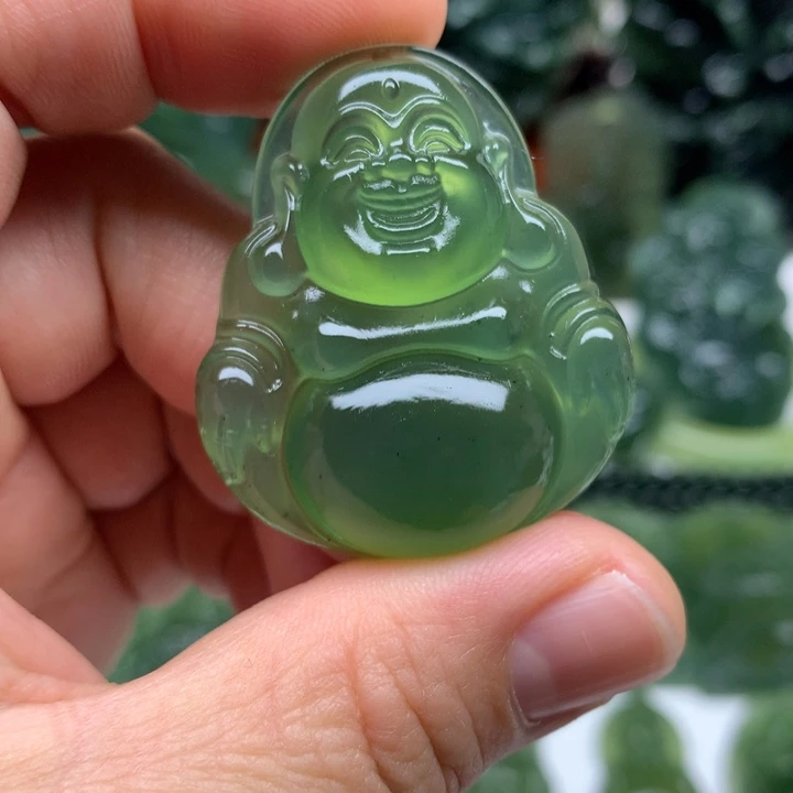 未镶嵌蛇纹石玉颈饰