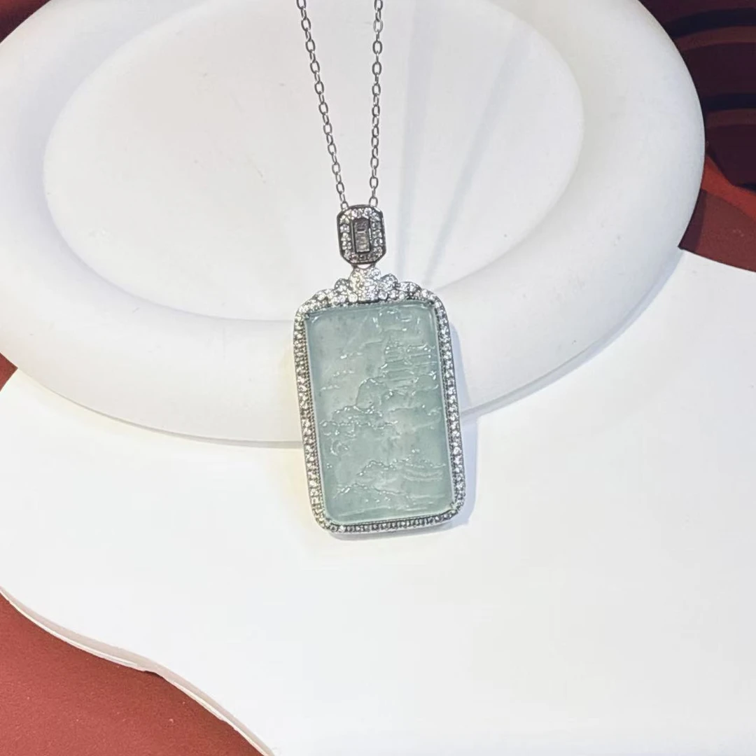 翡翠无事牌HNZ13750