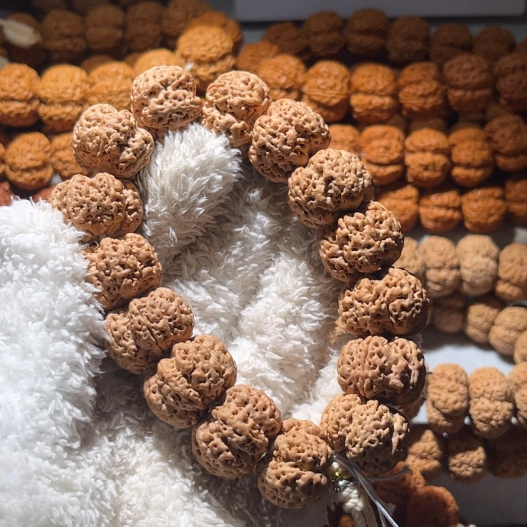 手串金刚菩提雪花扇面六瓣24尺寸