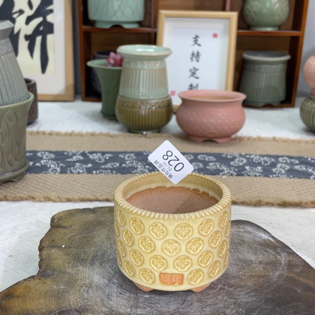 花卉陶瓷 028 内口6.5 cm