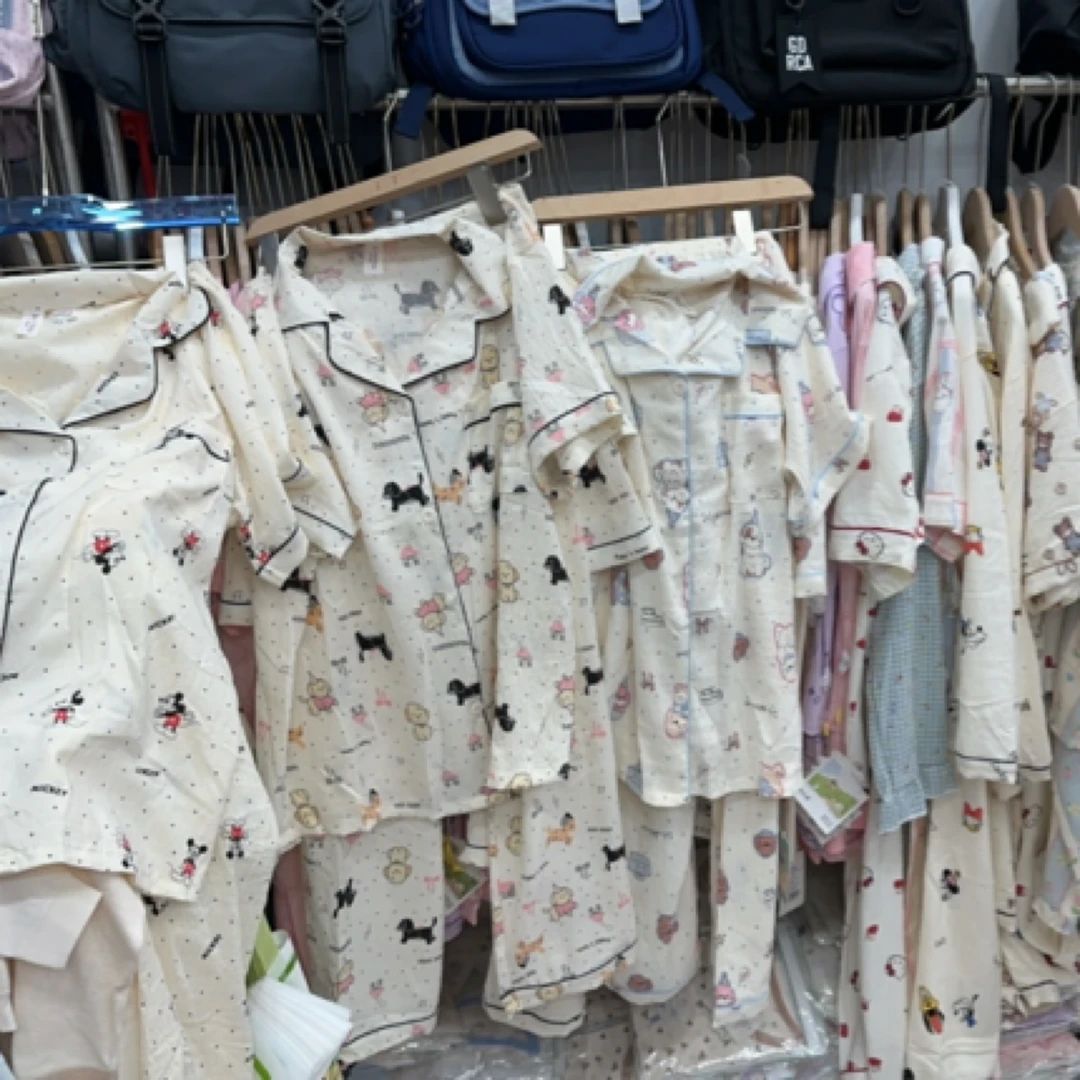 三件套云朵棉短袖短裤睡衣女夏季可外穿家居服