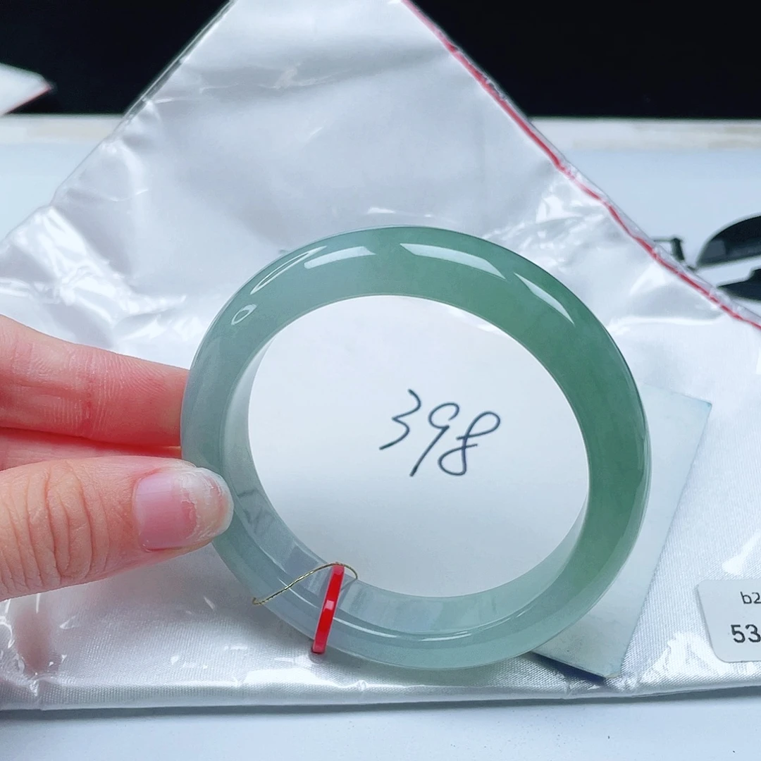 翡翠未镶嵌手镯53正圈