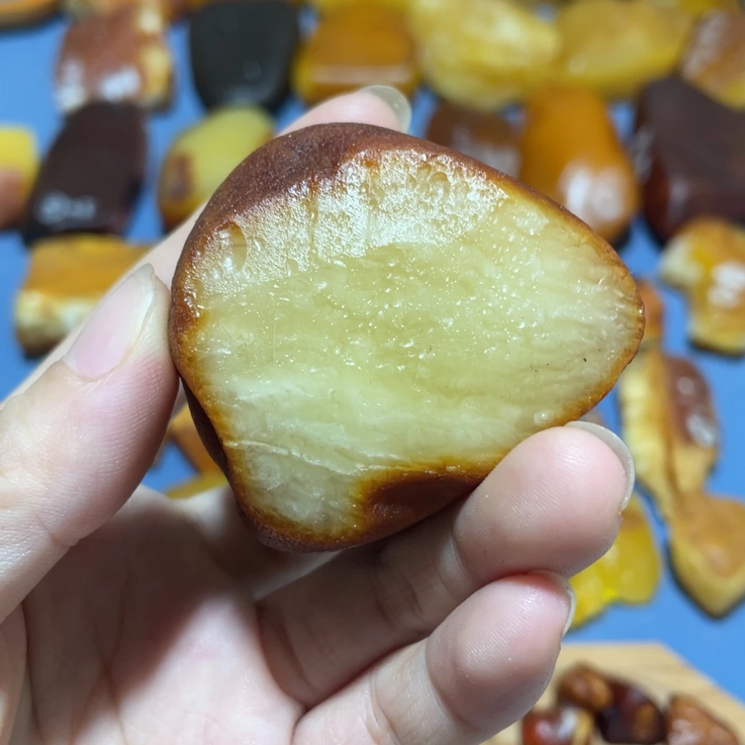 W***W未镶嵌定制蜜蜡随形