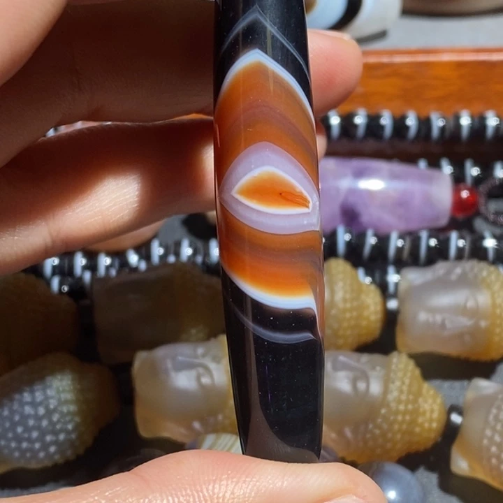 玛瑙/玉髓未镶嵌项链