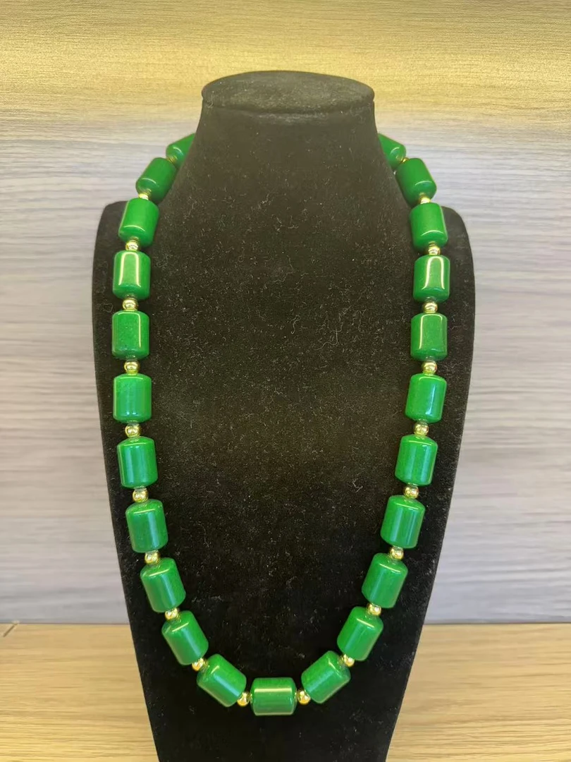 【伍氏甄选】高端时尚桶珠毛衣链