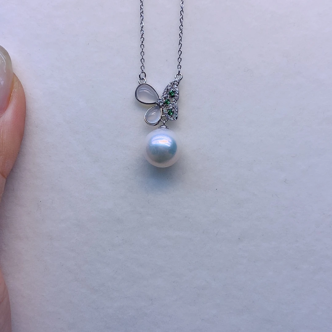 【闪购商品】颈饰银S925镶嵌淡水珍珠