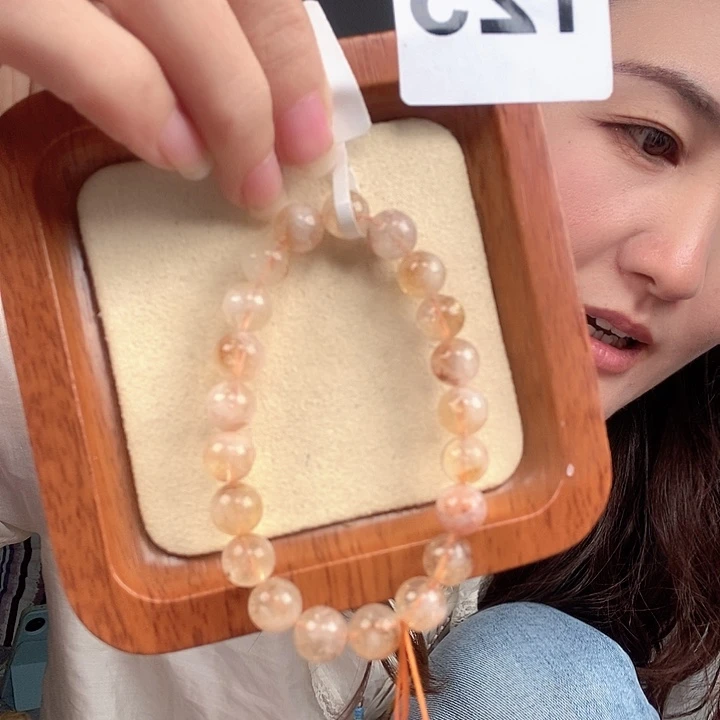 未镶嵌手链水晶卡9黄塔晶