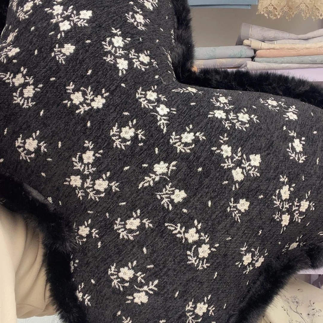 雪尼尔蝴蝶黑色39.9