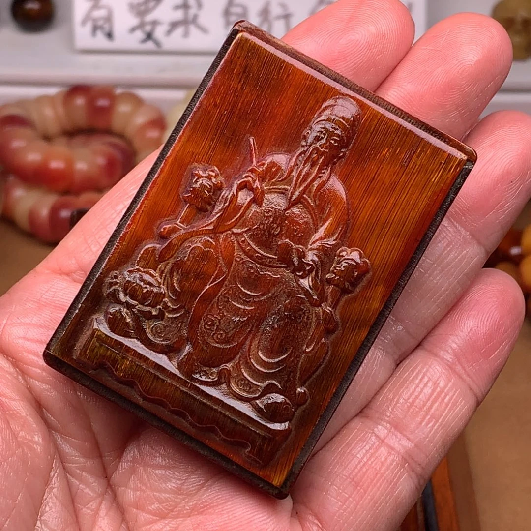 驼骨其他驴蹄吊坠 