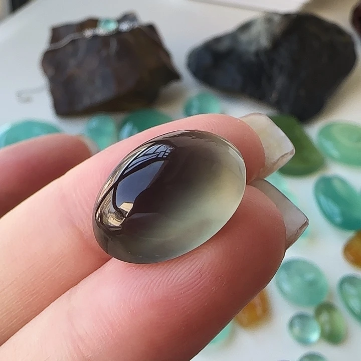 岫玉未镶嵌项链岫玉