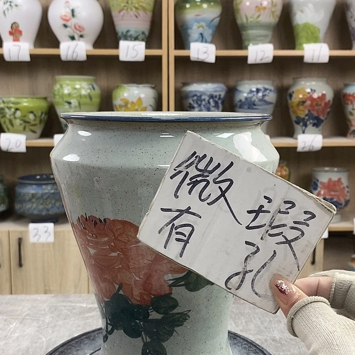 缸13xc景德镇陶瓷花盆