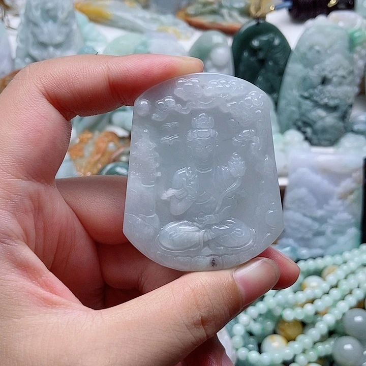 吊坠(不含链)未镶嵌翡翠1