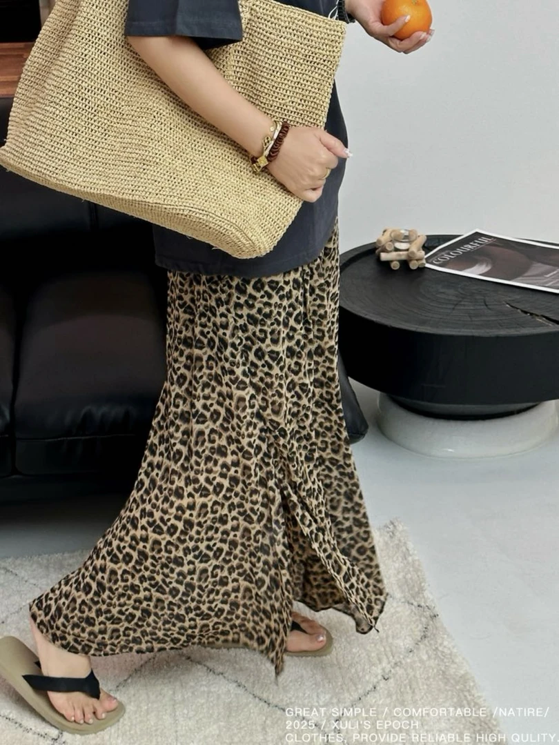 XULI'S EPOCH“野性回归”印花半裙·18508