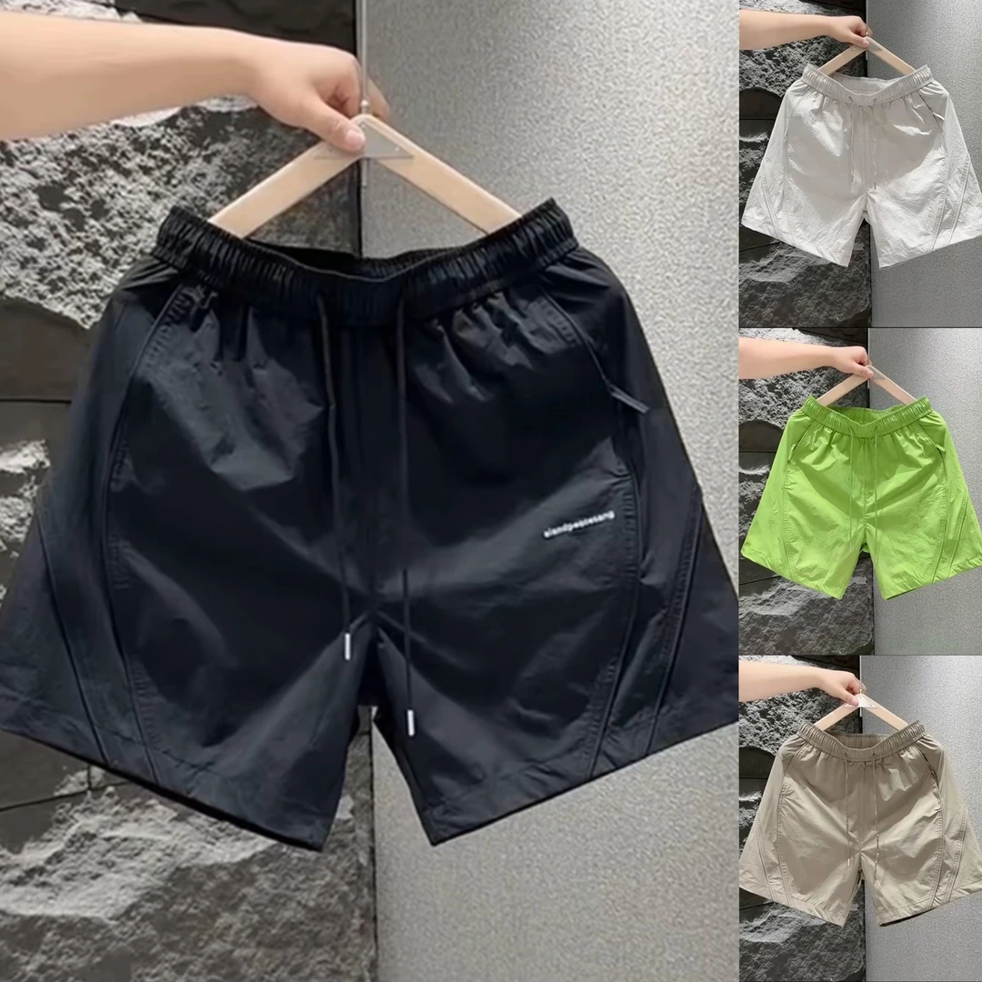 常规薄款微弹力短裤直筒裤夏季速干时尚百搭宽松潮流休闲裤