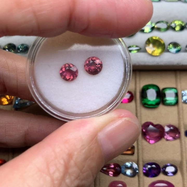 未镶嵌裸石规格碧玺