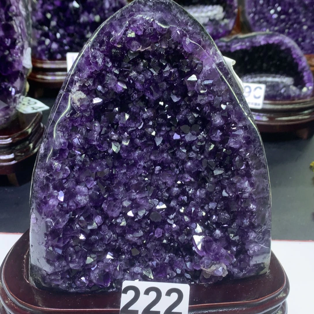 摆件未镶嵌紫晶水晶