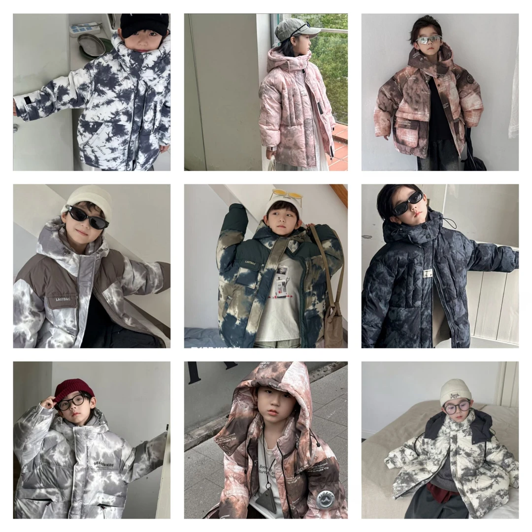 (401-450）实体专供-冬季保暖儿童羽绒服&男童女童