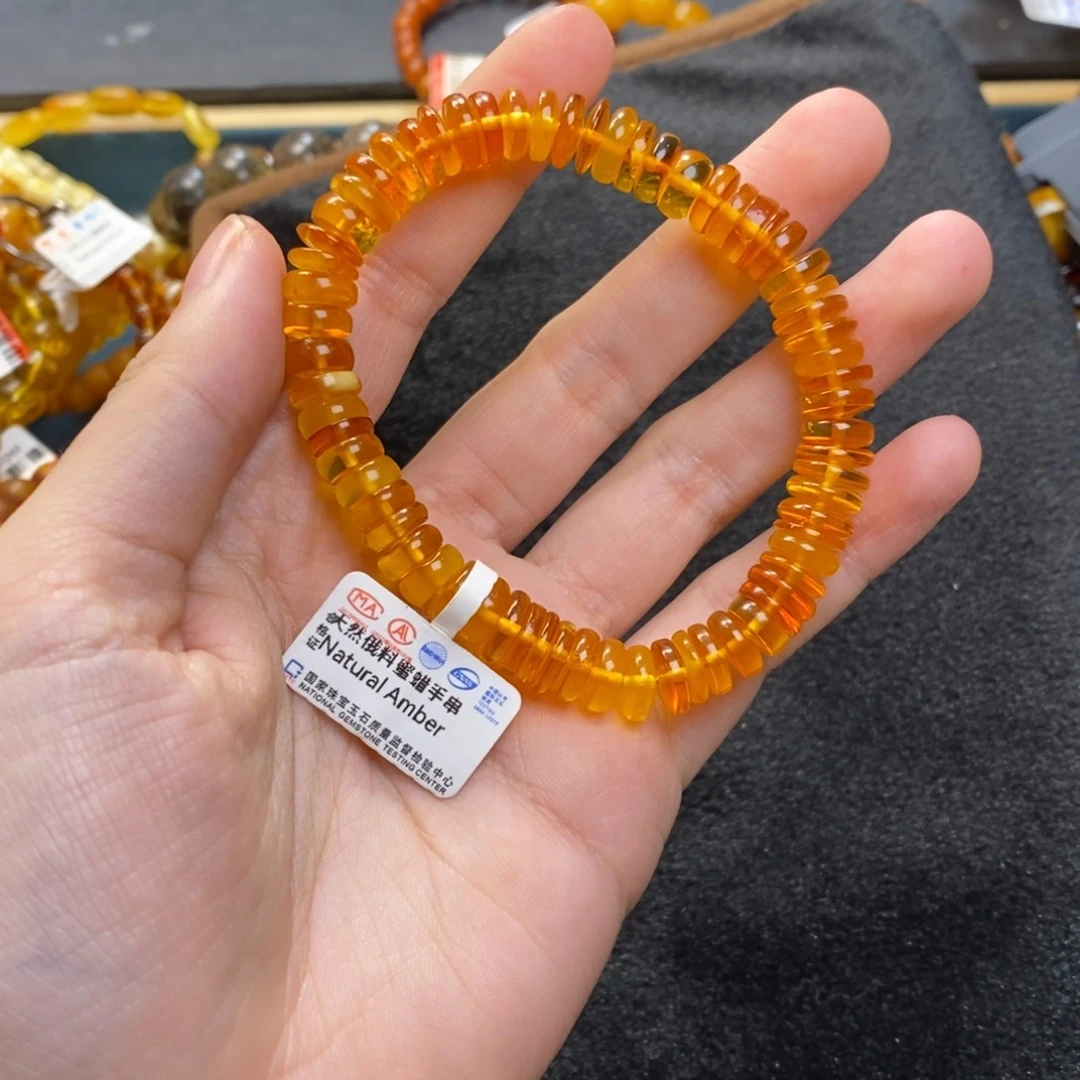 琥珀未镶嵌裸石蜜蜡