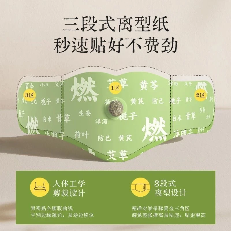 Yimgoddess/茵女神超模暴汗腰贴赵露思同款小肚贴暖暖贴舒缓清新