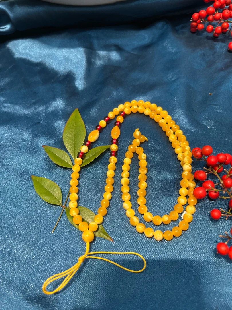 S05062波斯新蜜  6mm珠珠链（可调节型吊坠配件）