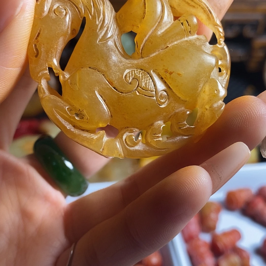 岫岩老玉（透闪石质玉）未镶嵌挂件