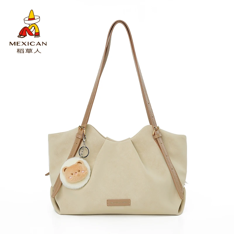 Mexican/稻草人2025春季新款小众设计感潮流百搭单肩