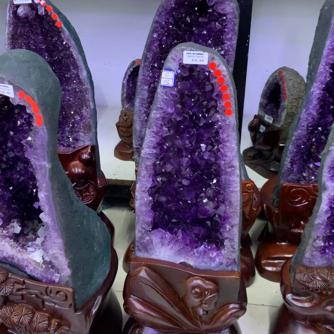 水晶未镶嵌大型摆件（非配饰）莹