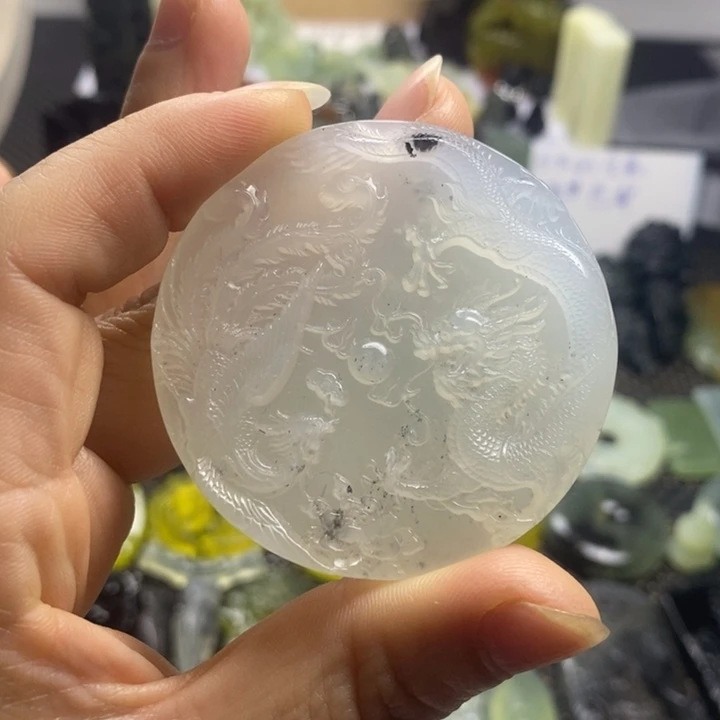 合金蛇纹石玉颈饰