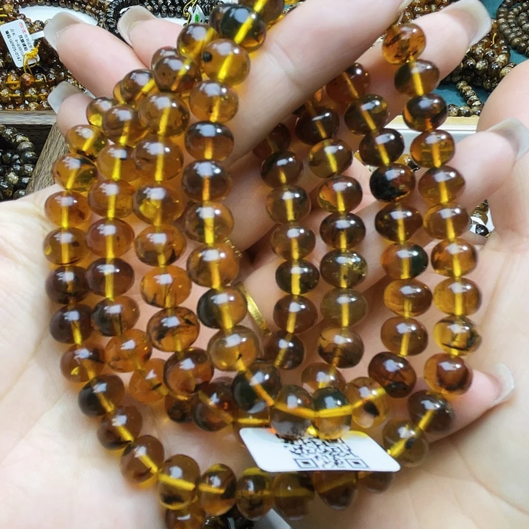 琥珀未镶嵌裸石9+