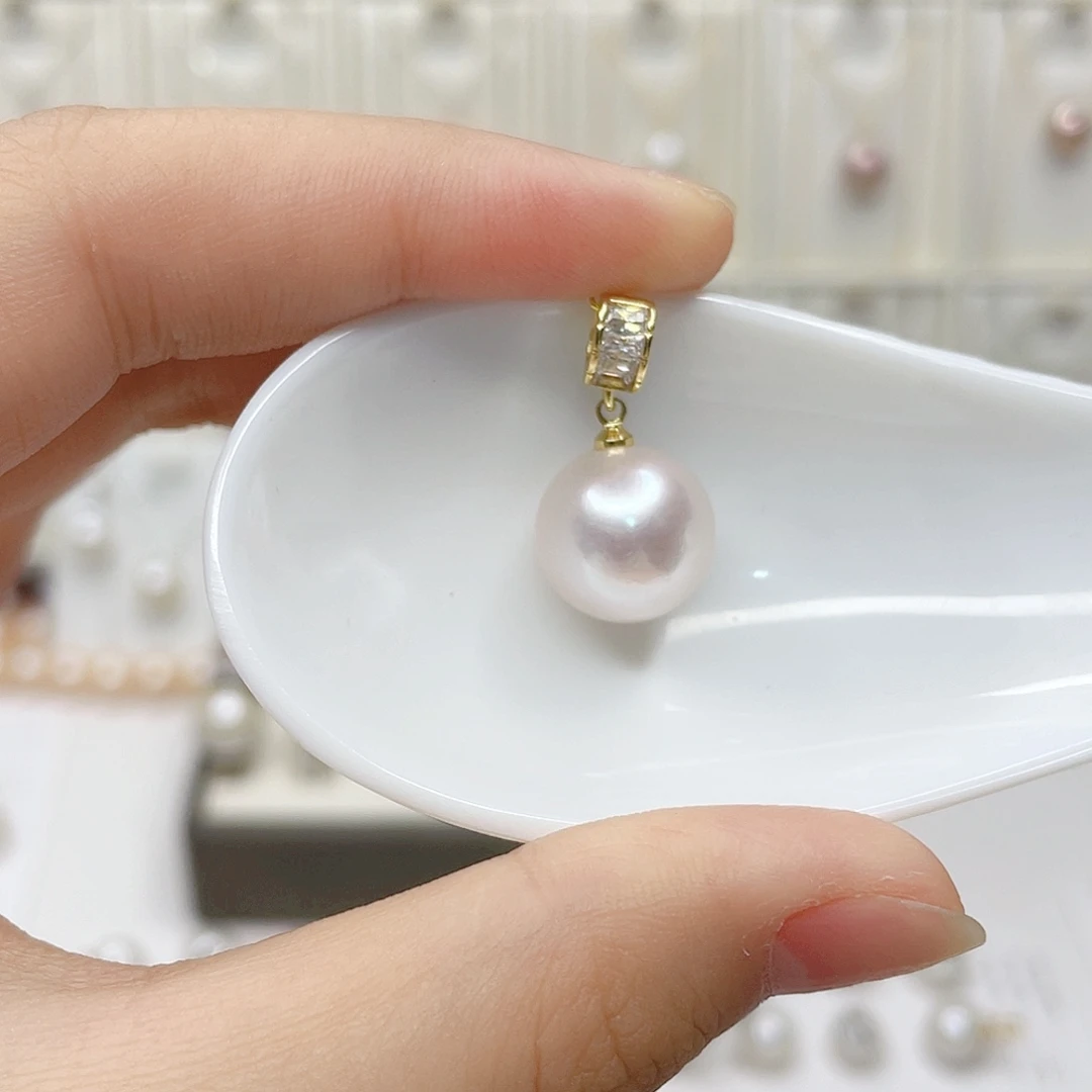 淡水珍珠吊坠(赠链)合金