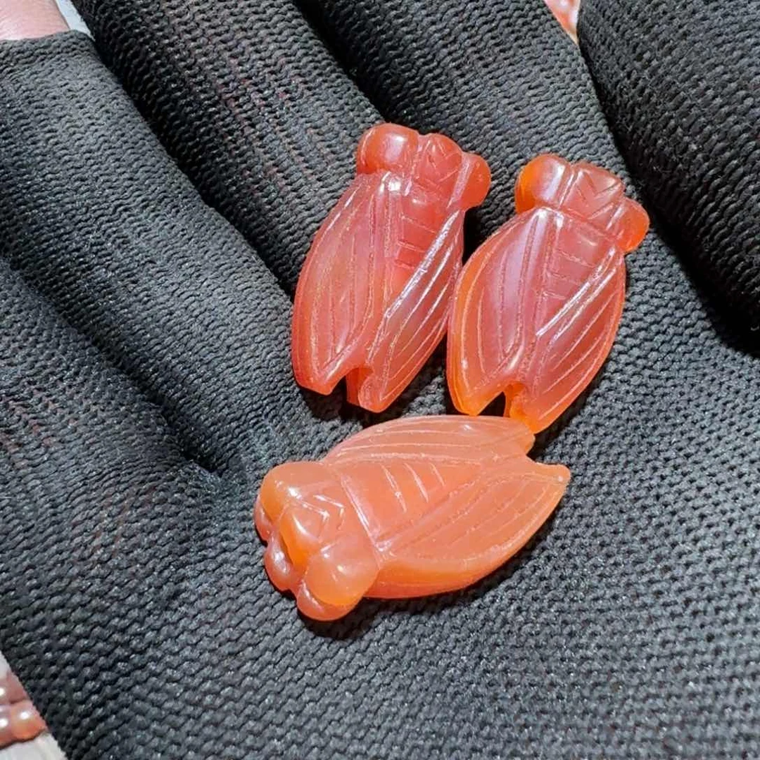 玛瑙/玉髓颈饰未镶嵌龙*