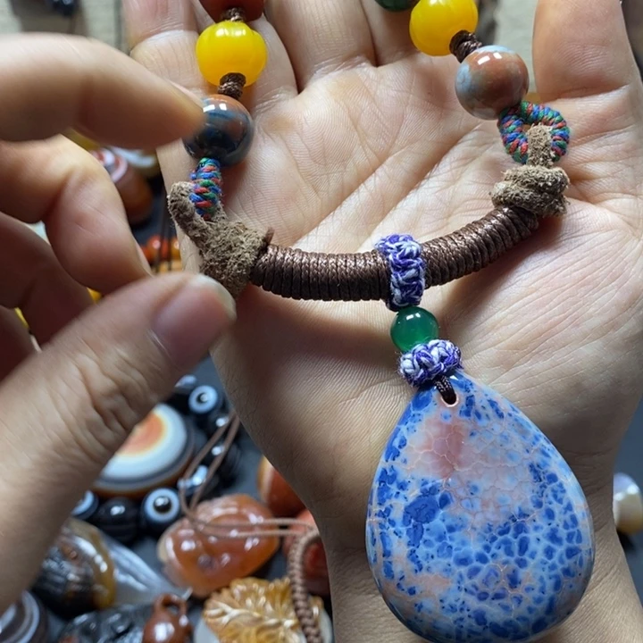 玛瑙/玉髓未镶嵌颈饰