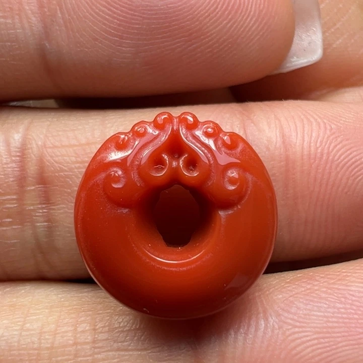 南红玛瑙未镶嵌扣子