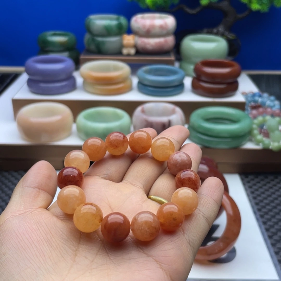 石英质玉未镶嵌手镯