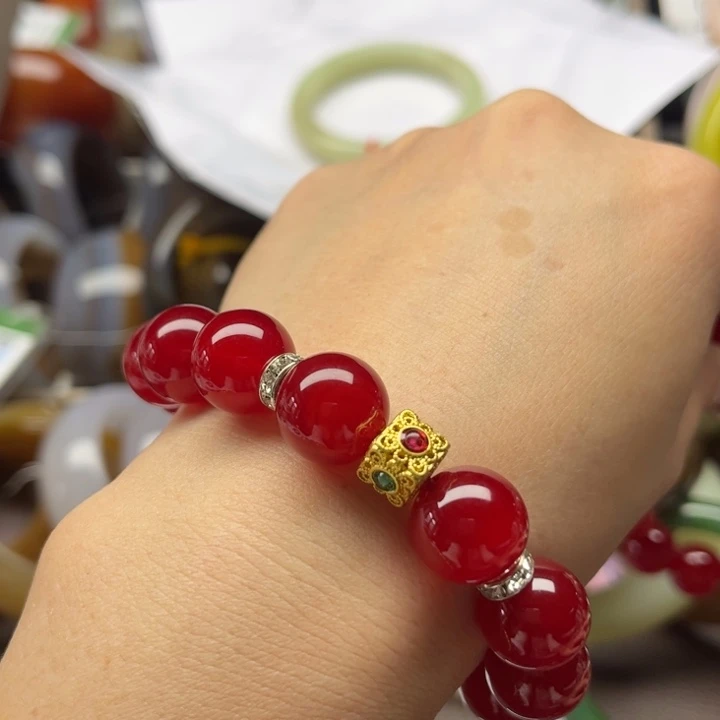 玛瑙/玉髓手链未镶嵌