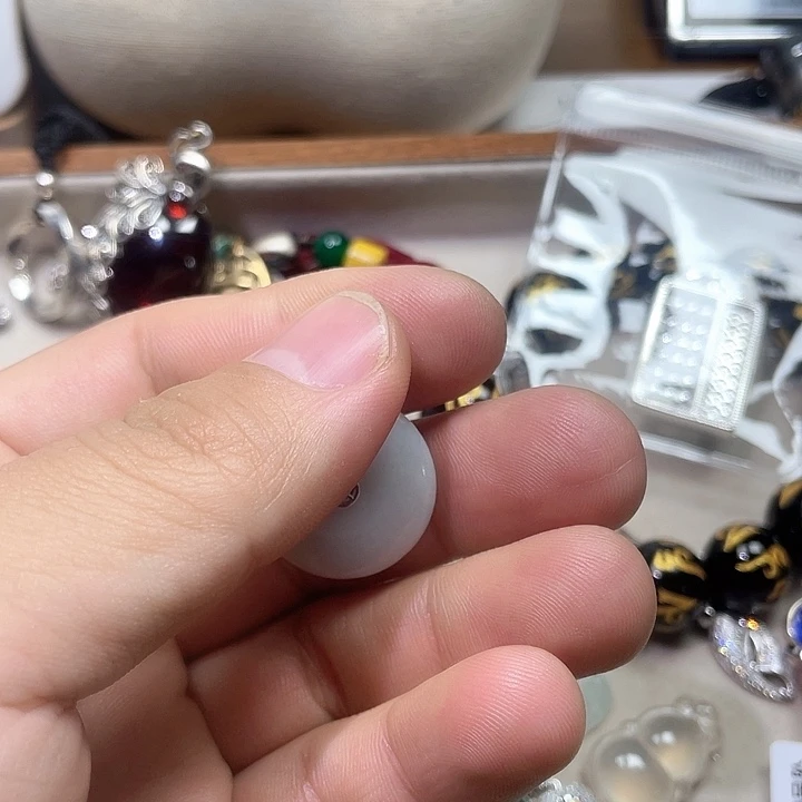 琴***动坠链均足银锆石银条