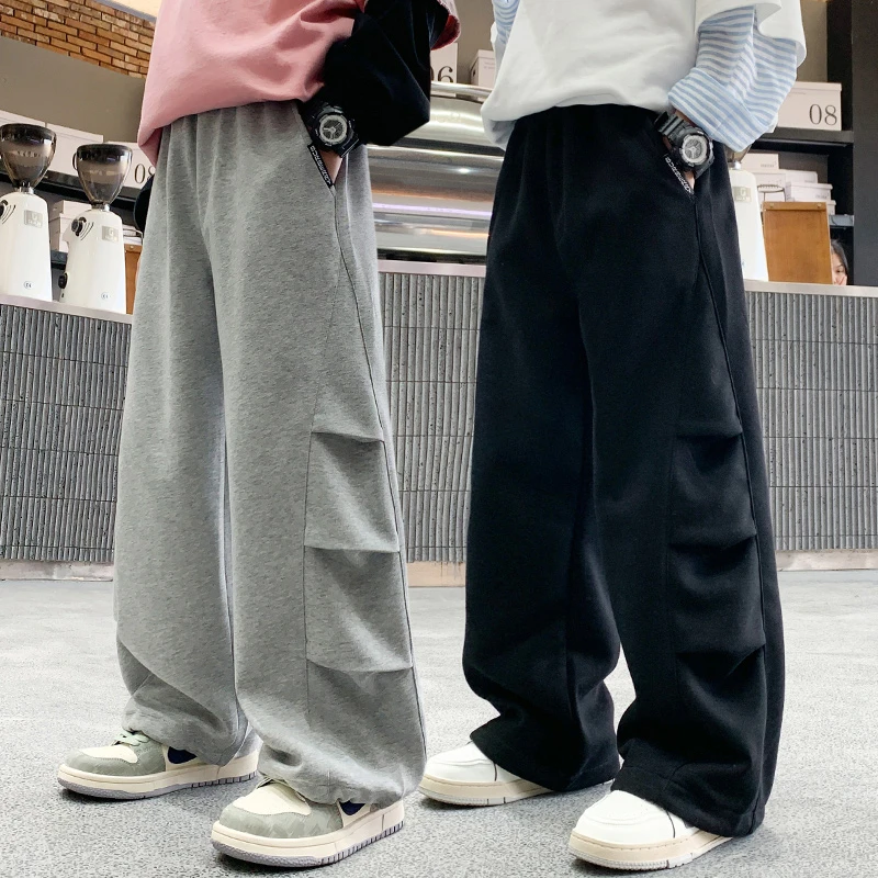 男童裤子春秋中大童运动长裤2025新款儿童秋季休闲裤男孩春装学生