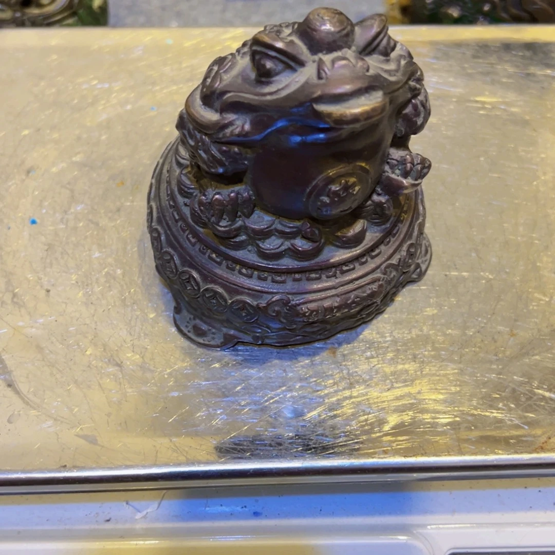 桂***水黄铜摆件工艺品黄铜