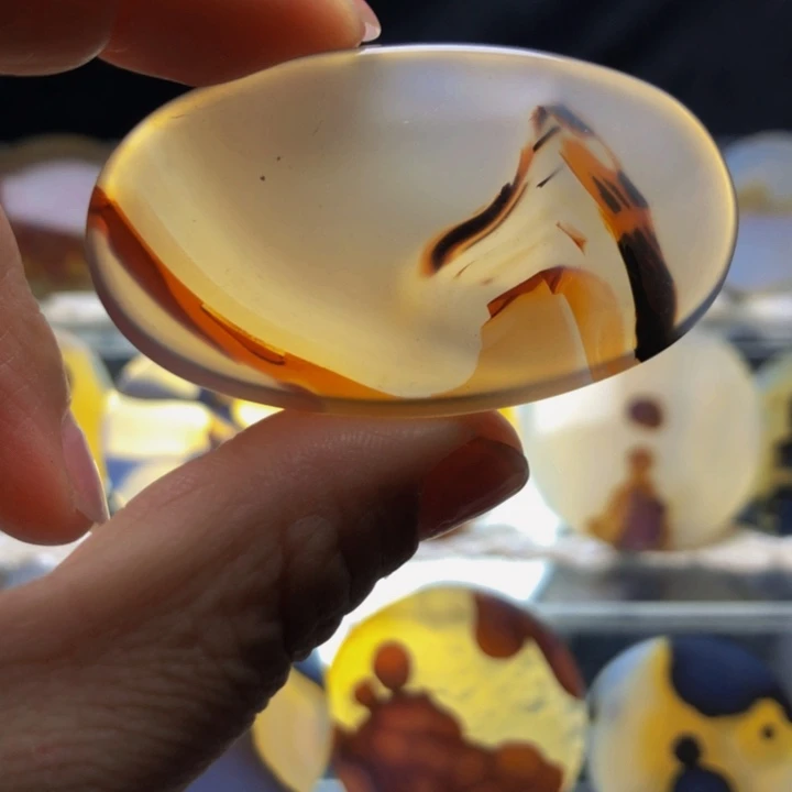 合金玛瑙/玉髓珠宝奇石8